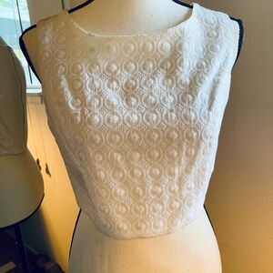 Forever 21 Embroidered Crop Top